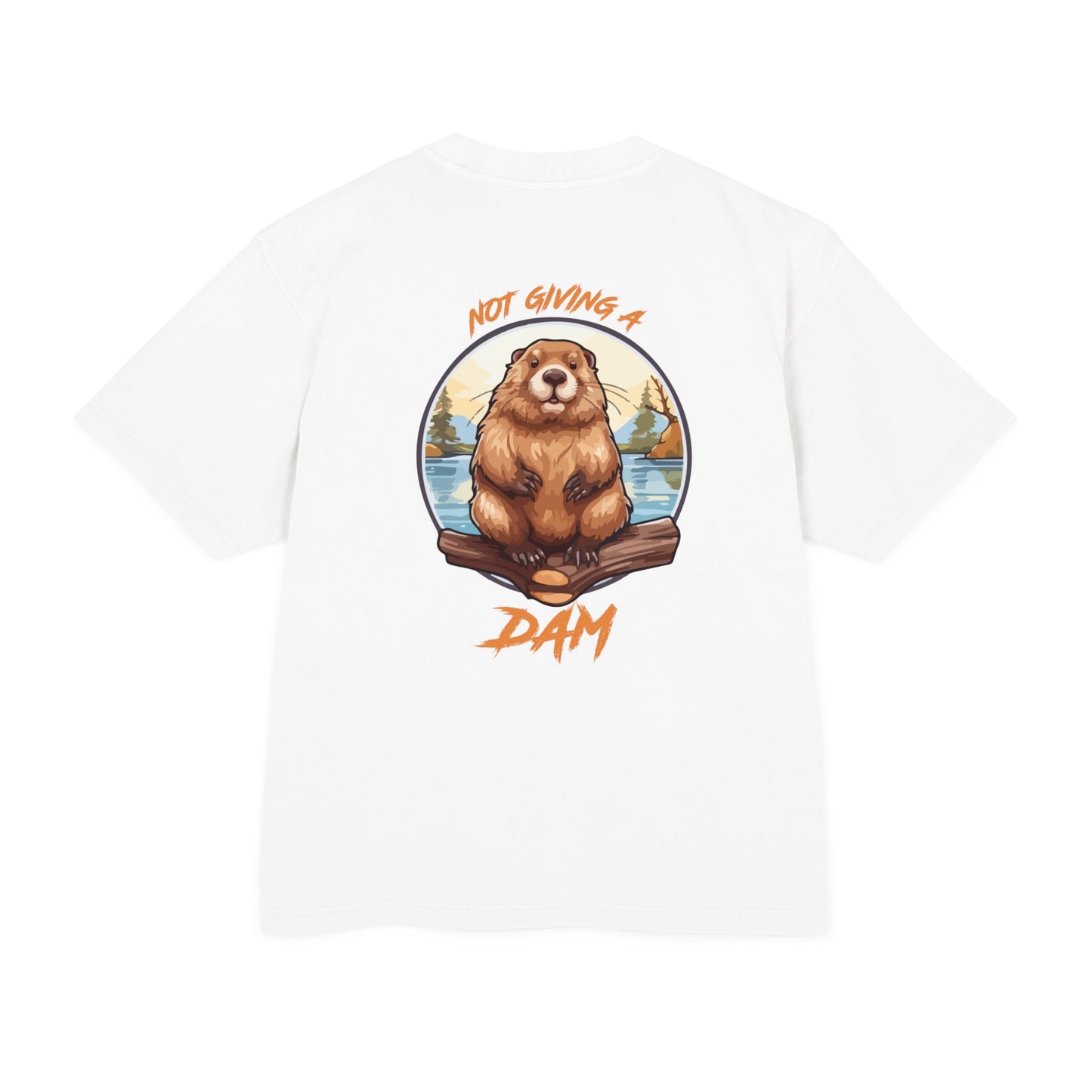 DraftHouse Primal Print - Not Giving a Dam Graphic T-Shirt