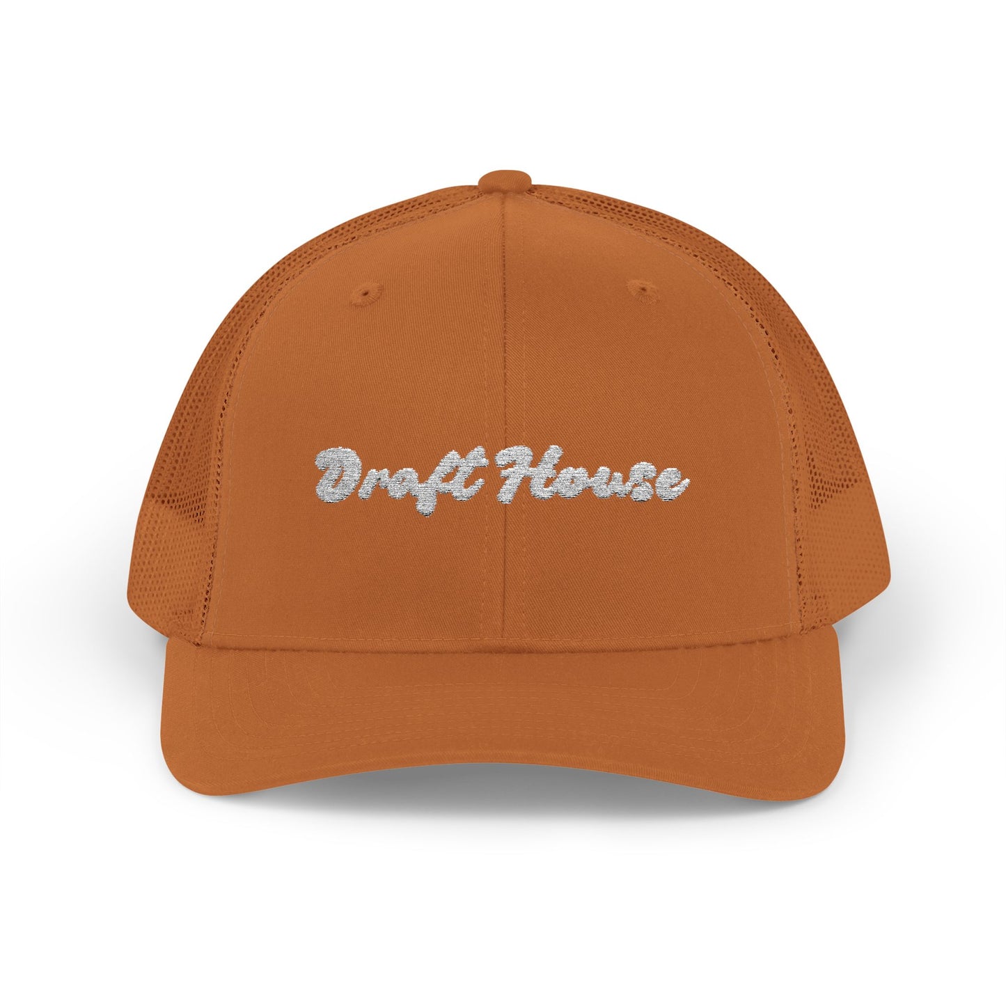 Draft House Embroidered Snapback Trucker Cap - Perfect for Beer Lovers