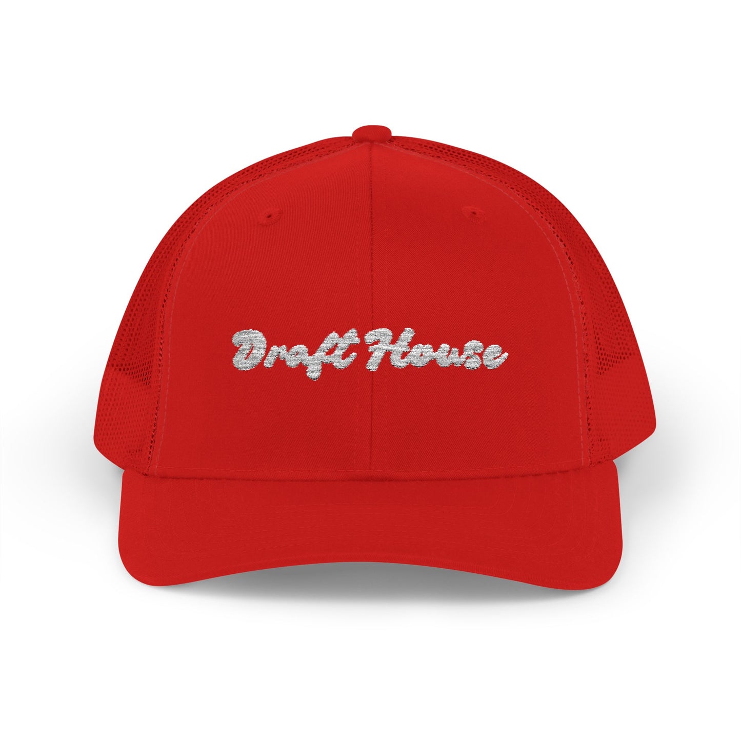 Draft House Embroidered Snapback Trucker Cap - Perfect for Beer Lovers