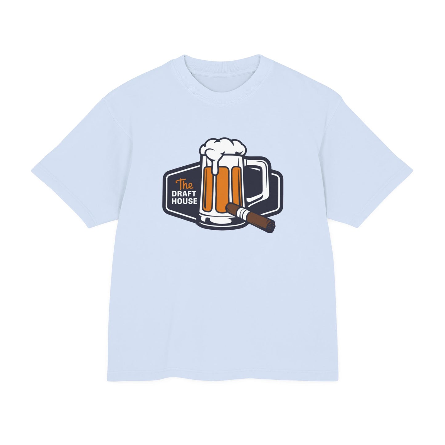 Unisex Heavy Tee - The Draft House Beer & Cigar Design