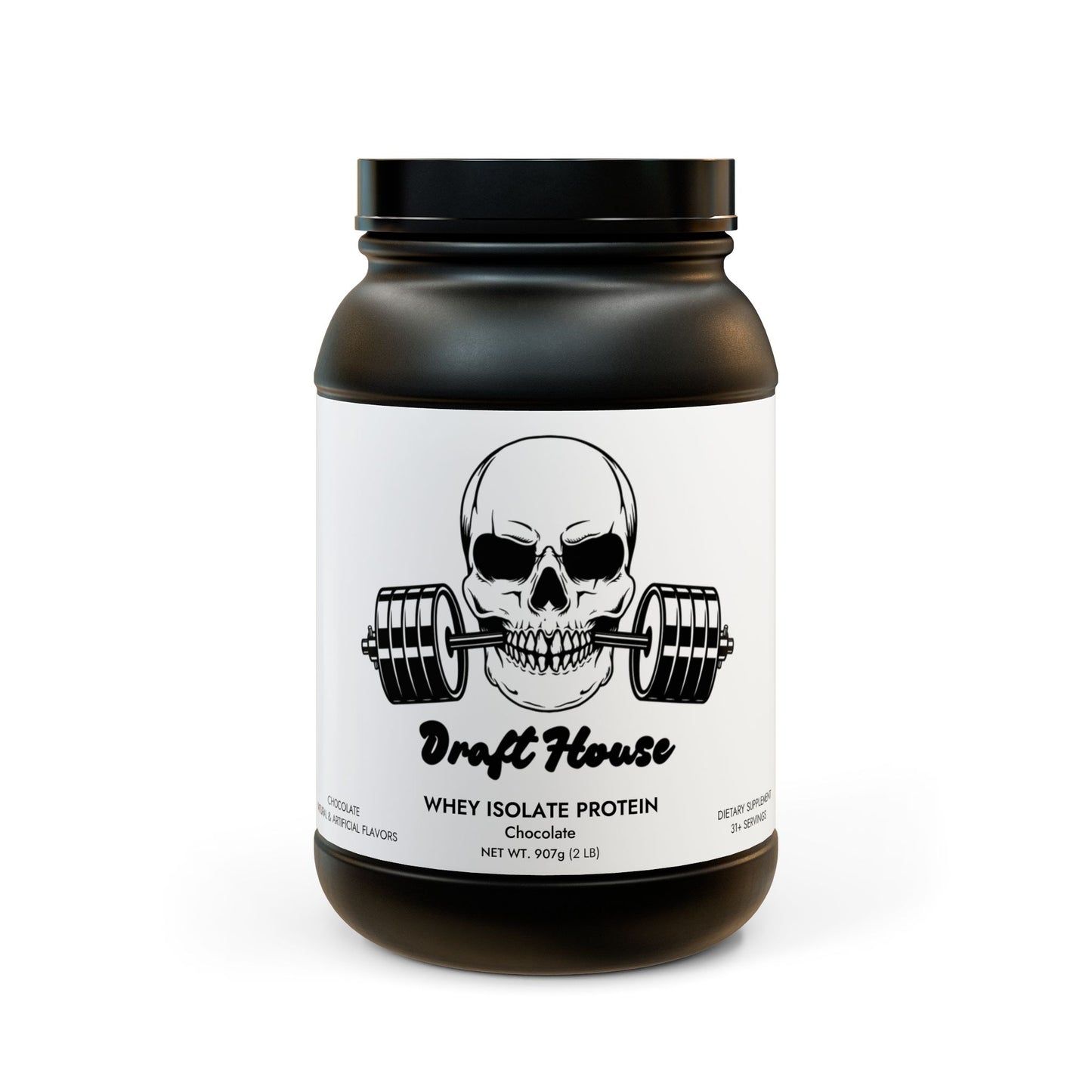 DraftHouse Iron Collective - Whey Isolate Protein Supplement (907g, 2lb)