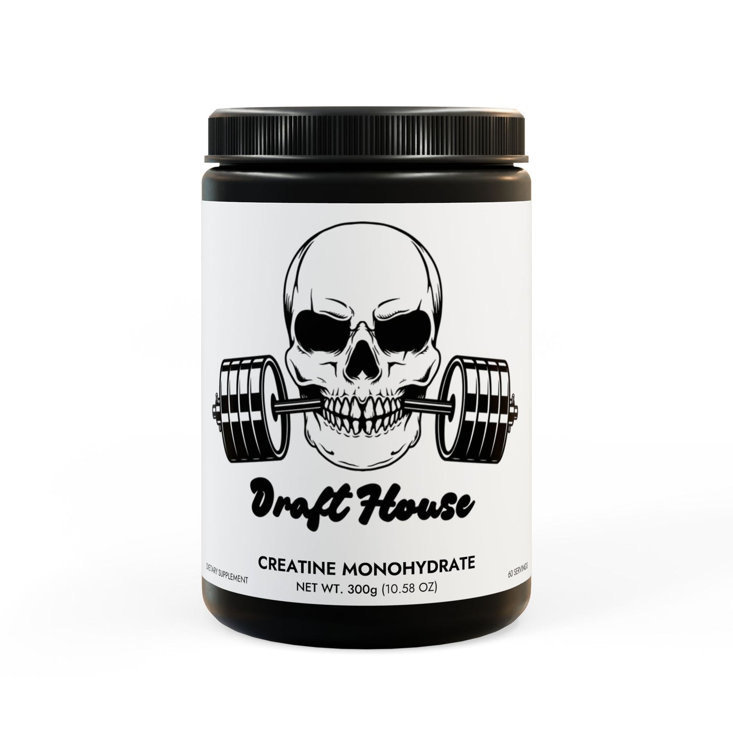 DraftHouse Iron Collective - Creatine Monohydrate Supplement (300g, 10.58oz)