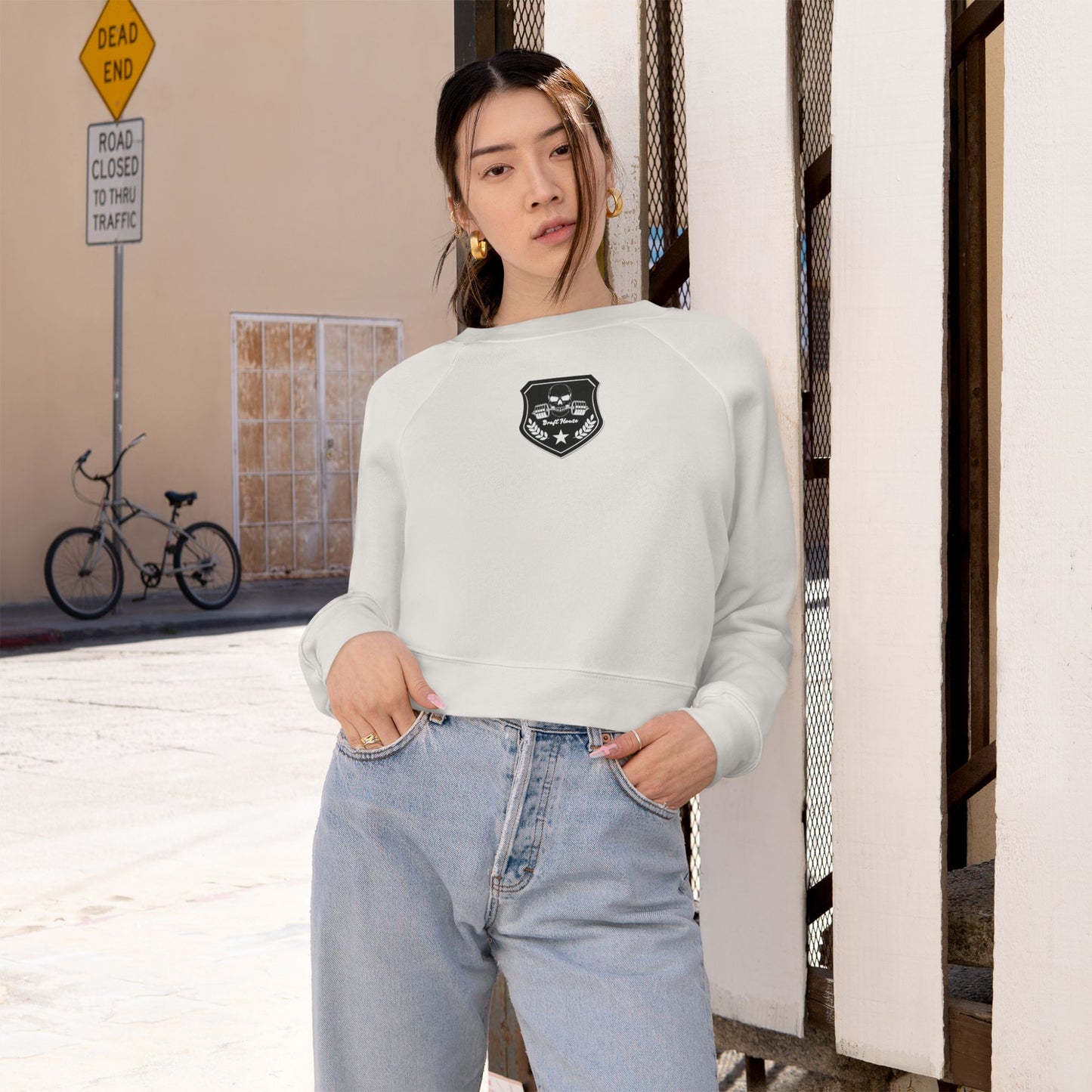 DraftHouse Iron - Women's Cropped Fleece Pullover