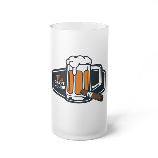 DraftHouse Frosted Glass Beer Mug