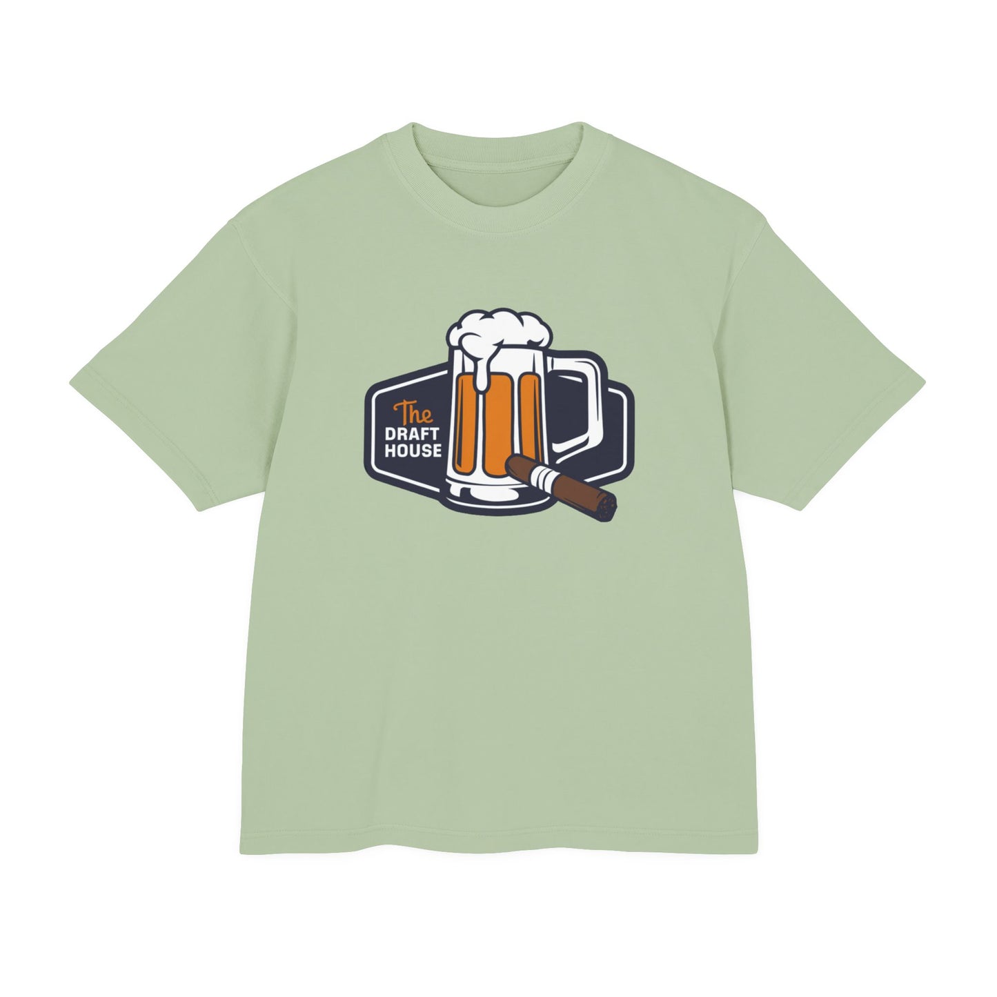 Unisex Heavy Tee - The Draft House Beer & Cigar Design